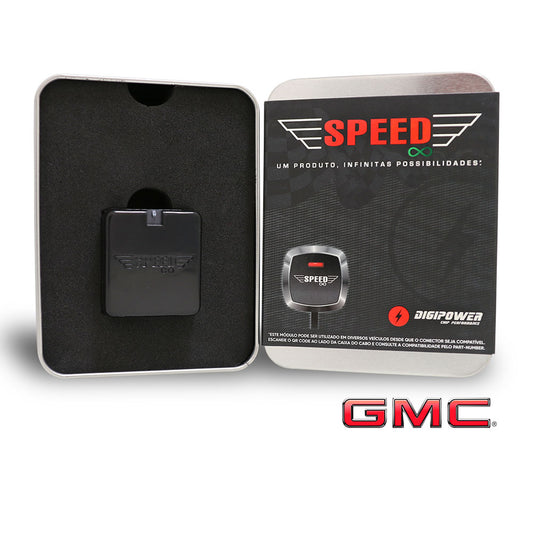 Speed Infinity Throttle Response Controller in branded packaging with Digipower logo. Enhances throttle signal to ECU.