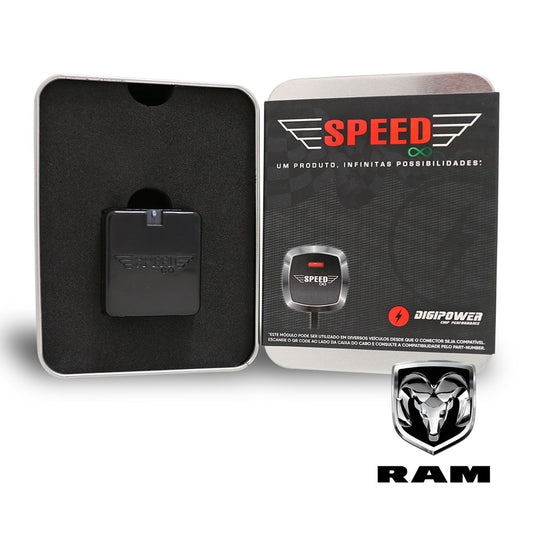 Speed Infinity Throttle Response Controller with wireless app control and pedal lock feature. Enhances throttle response and driving safety.