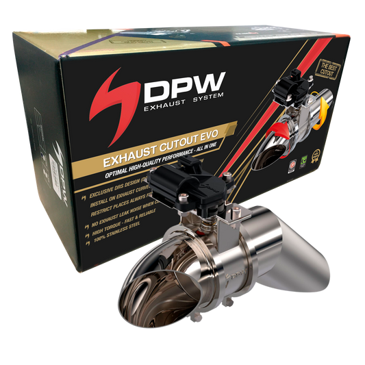 DPW Exhaust Cutout EVO Kit for Single Exhaust 3"