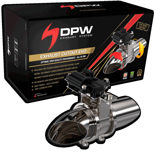DPW Exhaust Cutout EVO Kit for Single Exhaust 2.5"
