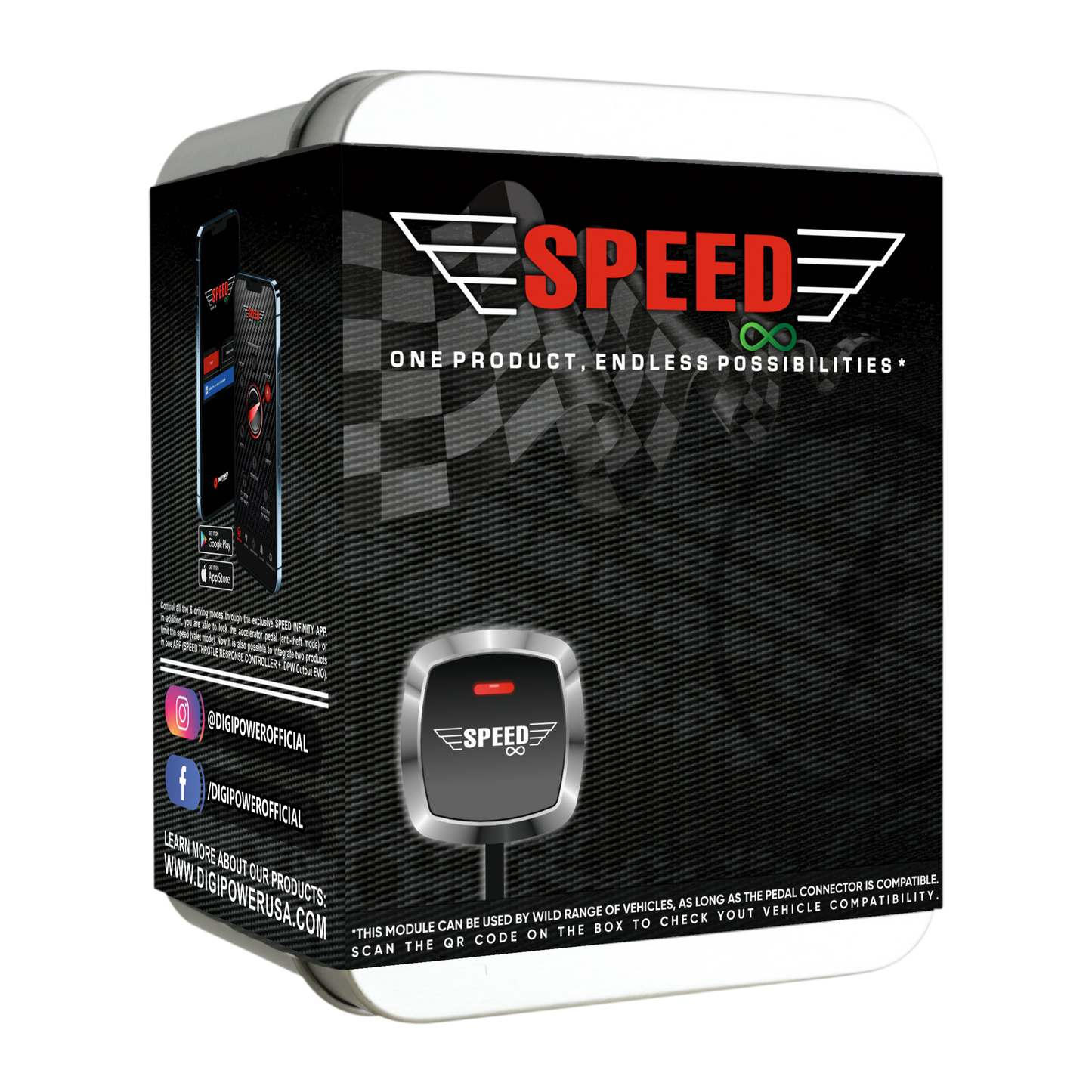 Speed Infinity Throttle Response Controller for AUDI A1 and TOYOTA Corolla